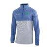 Seattle Sounders FC Columbia Omni-Wick Raglan Rockin' It Quarter-Zip Pullover - Blue - Front View