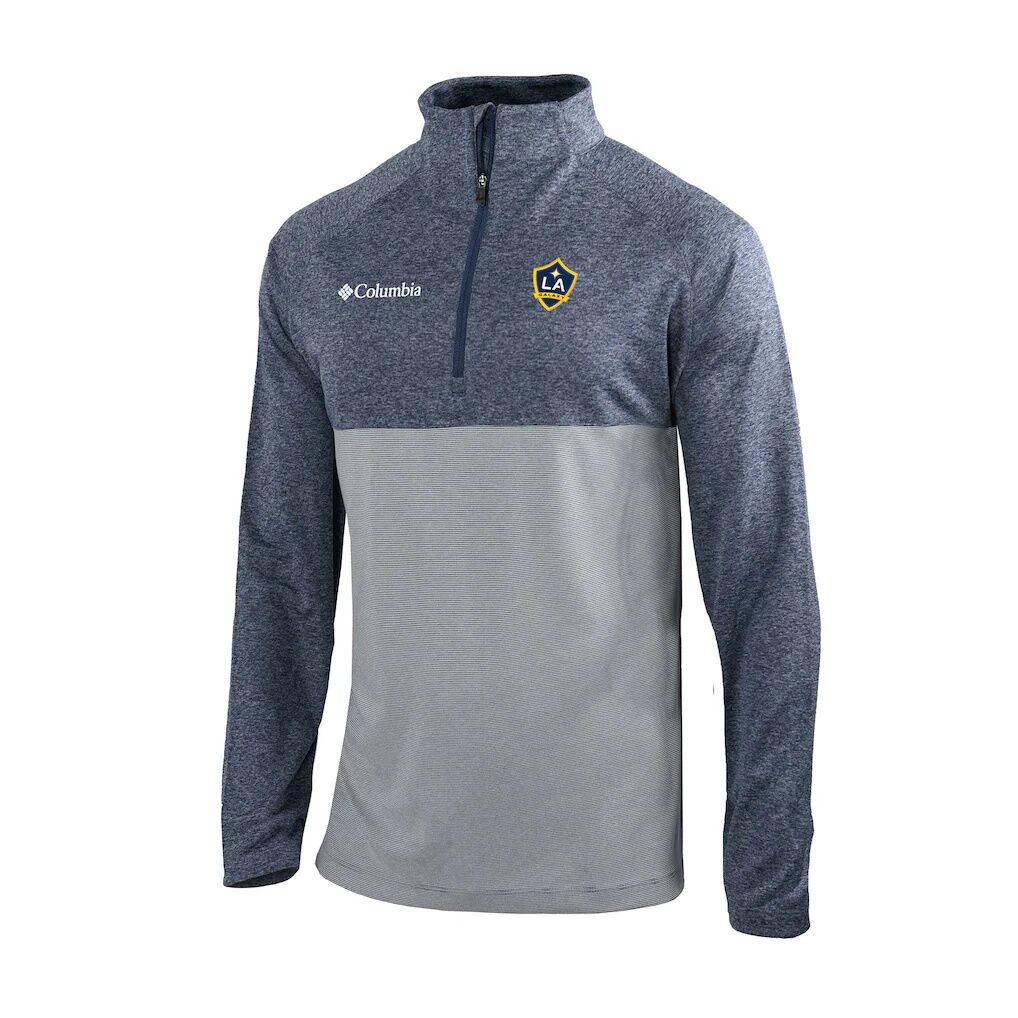 LA Galaxy Columbia Omni-Wick Raglan Rockin' It Quarter-Zip Pullover
