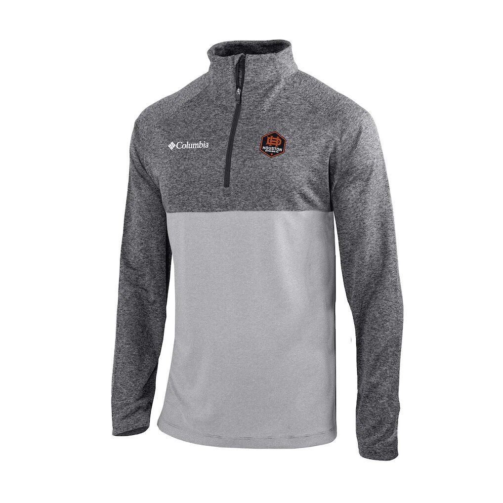 Houston Dynamo FC Columbia Omni-Wick Raglan Rockin' It Quarter-Zip Pullover