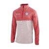 Chicago Fire Columbia Omni-Wick Raglan Rockin' It Quarter-Zip Pullover - Red - Front View