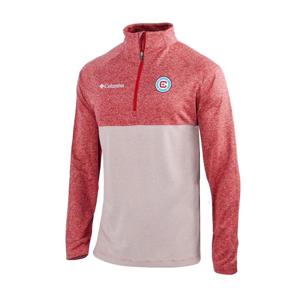 Chicago Fire Columbia Omni-Wick Raglan Rockin' It Quarter-Zip Pullover