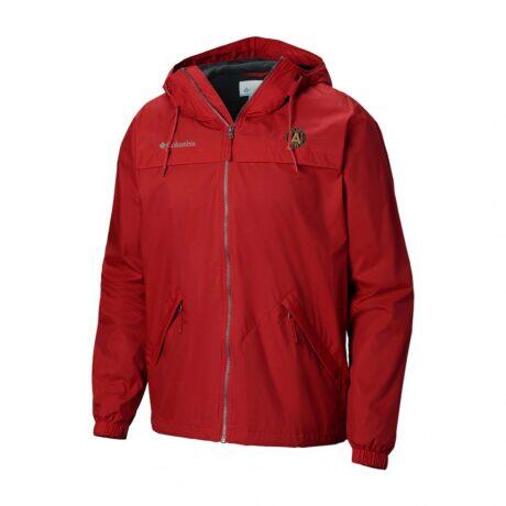 Atlanta United FC Columbia Oroville Creek Lined Omni-Tech Full-Zip Jacket - Red - Front View