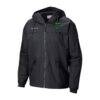 Austin FC Columbia Oroville Creek Lined Omni-Tech Full-Zip Jacket - Black - Front View