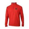 Atlanta United FC Columbia Omni-Wick Bogey's Paradise Quarter-Zip Pullover - Red - Front View