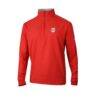 New York Red Bulls Columbia Omni-Wick Bogey's Paradise Quarter-Zip Pullover - Red - Front View
