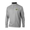 Portland Timbers Columbia Omni-Wick Bogey's Paradise Quarter-Zip Pullover - Gray - Front View