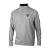 Real Salt Lake Columbia Omni-Wick Bogey's Paradise Quarter-Zip Pullover - Gray - Front View