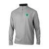 Seattle Sounders FC Columbia Omni-Wick Bogey's Paradise Quarter-Zip Pullover - Gray - Front View