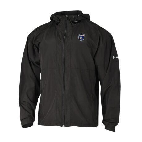 San Jose Earthquakes Columbia Omni-Wick Bogey's Paradise Quarter-Zip Pullover - Black - Front View