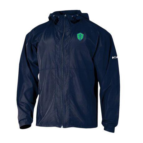 Seattle Sounders FC Columbia Omni-Wick Bogey's Paradise Quarter-Zip Pullover - Navy - Front View