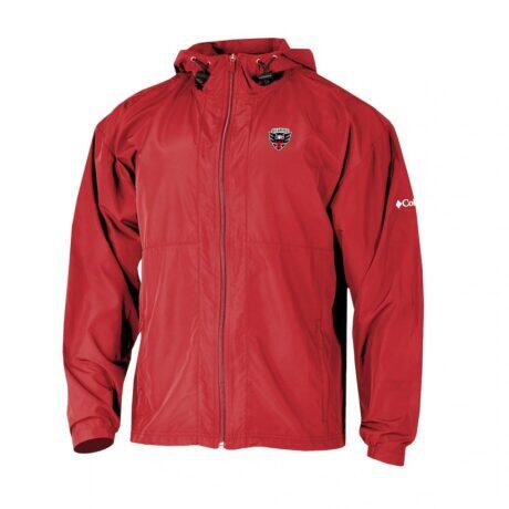 D.C. United Columbia Omni-Wick Bogey's Paradise Quarter-Zip Pullover - Red - Front View