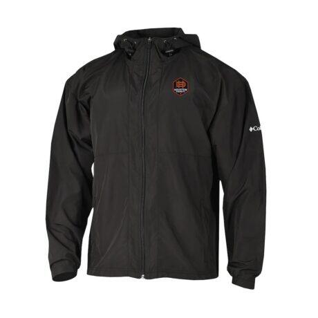 Houston Dynamo FC Columbia Omni-Wick Bogey's Paradise Quarter-Zip Pullover - Black - Front View
