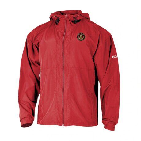 Atlanta United FC Columbia Omni-Wick Bogey's Paradise Quarter-Zip Pullover - Red - Front View