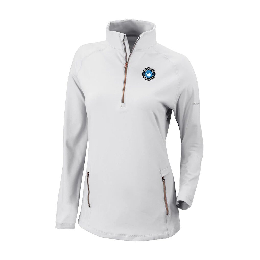 Charlotte FC Columbia Women's Outward Nine Omni-Wick Quarter-Zip Pullover