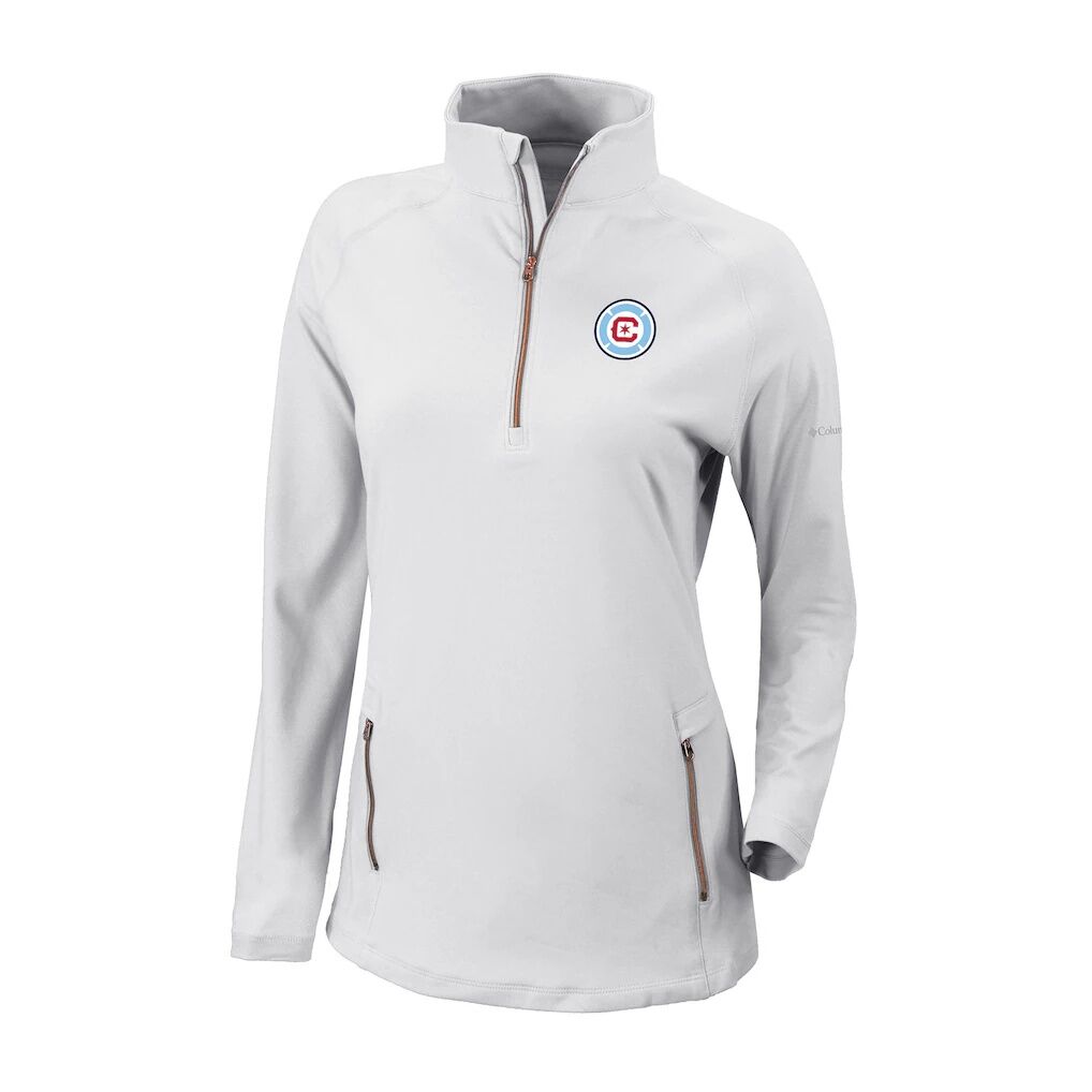 Chicago Fire Columbia Women's Outward Nine Omni-Wick Quarter-Zip Pullover