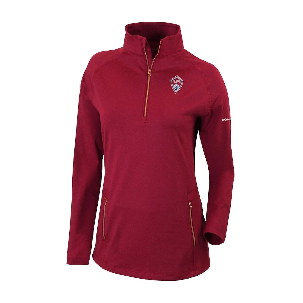 Colorado Rapids Columbia Women's Outward Nine Omni-Wick Quarter-Zip Pullover