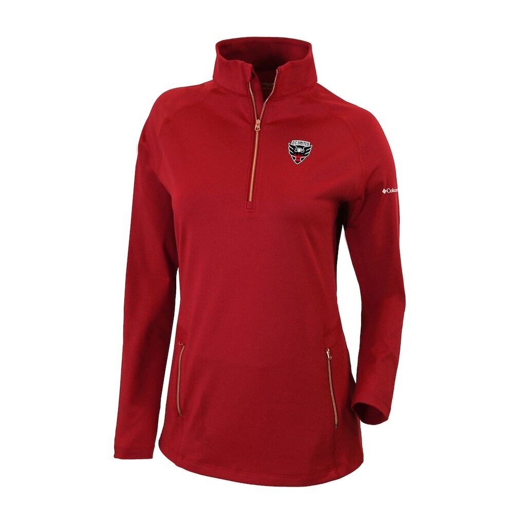 D.C. United Columbia Women's Outward Nine Omni-Wick Quarter-Zip Pullover