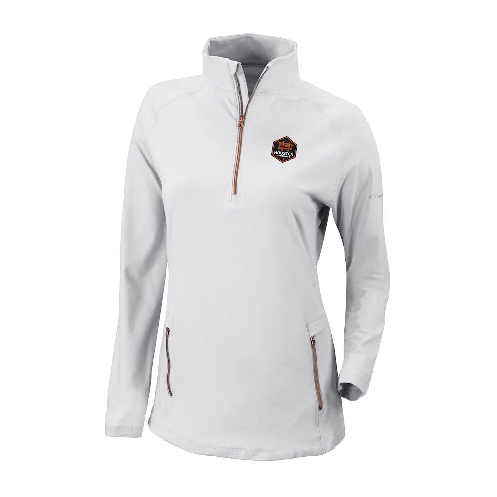 Houston Dynamo FC Columbia Women's Outward Nine Omni-Wick Quarter-Zip Pullover