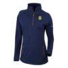 Nashville SC Columbia Women's Outward Nine Omni-Wick Quarter-Zip Pullover - Navy - Front View