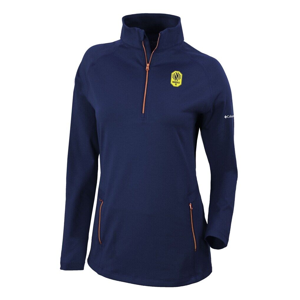 Nashville SC Columbia Women's Outward Nine Omni-Wick Quarter-Zip Pullover