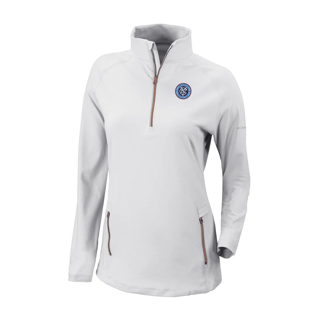 New York City FC Columbia Women's Outward Nine Omni-Wick Quarter-Zip Pullover
