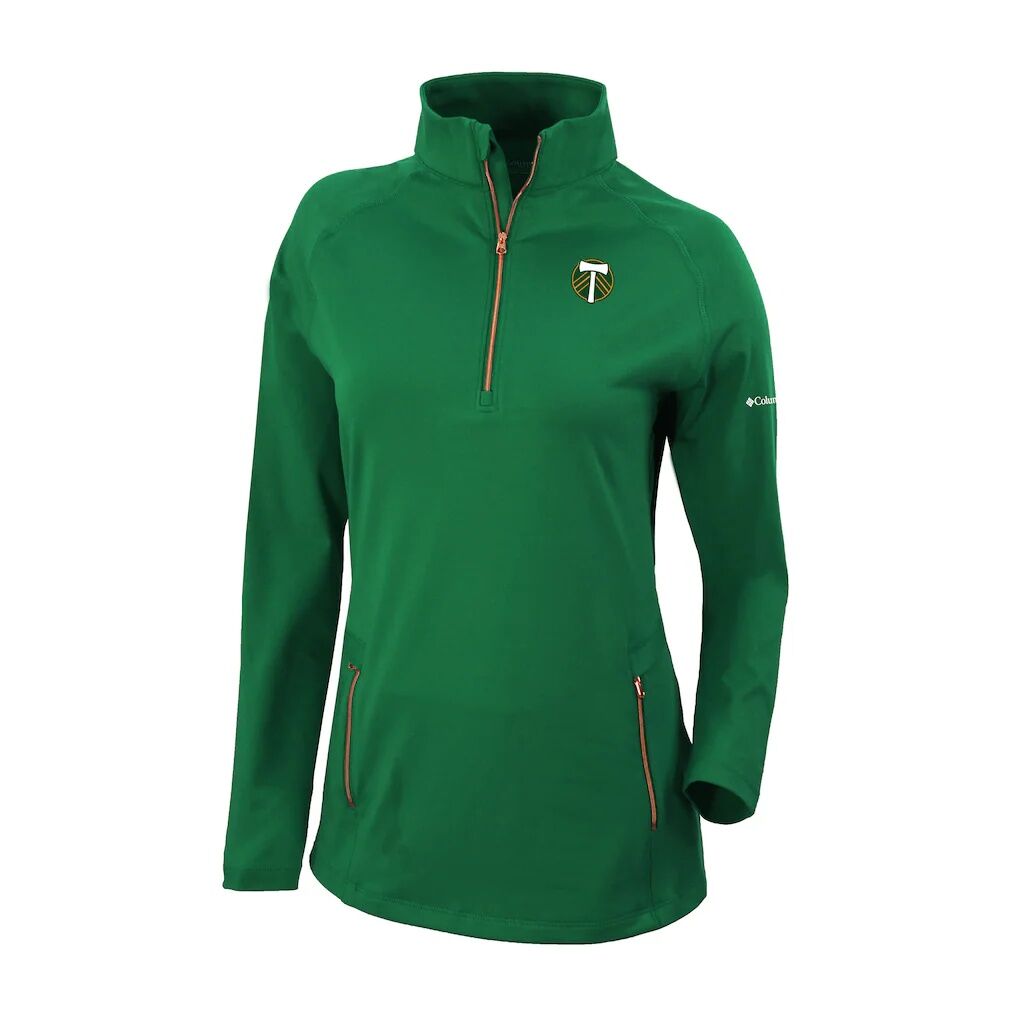 Portland Timbers Columbia Women's Outward Nine Omni-Wick Quarter-Zip Pullover