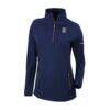 San Diego FC Columbia Women's Outward Nine Omni-Wick Quarter-Zip Pullover - Navy - Front View