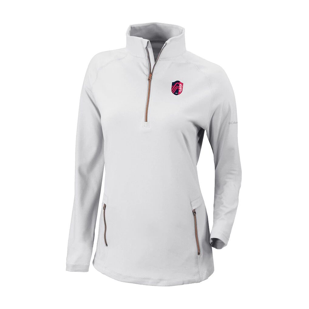 St. Louis CITY SC Columbia Women's Outward Nine Omni-Wick Quarter-Zip Pullover