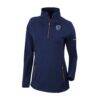 Sporting Kansas City Columbia Women's Outward Nine Omni-Wick Quarter-Zip Pullover - Navy - Front View