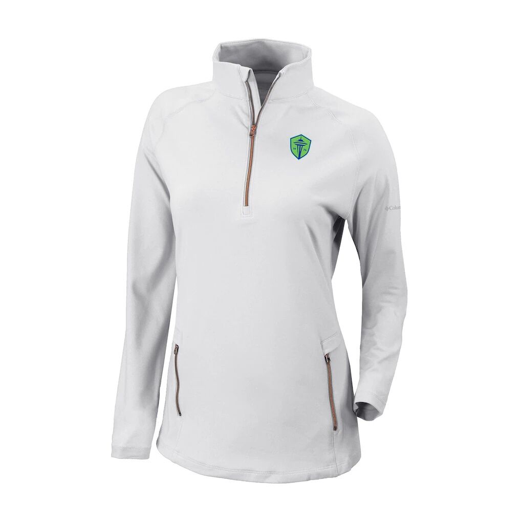 Seattle Sounders FC Columbia Women's Outward Nine Omni-Wick Quarter-Zip Pullover
