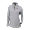 Toronto FC Columbia Women's Outward Nine Omni-Wick Quarter-Zip Pullover - Gray - Front View