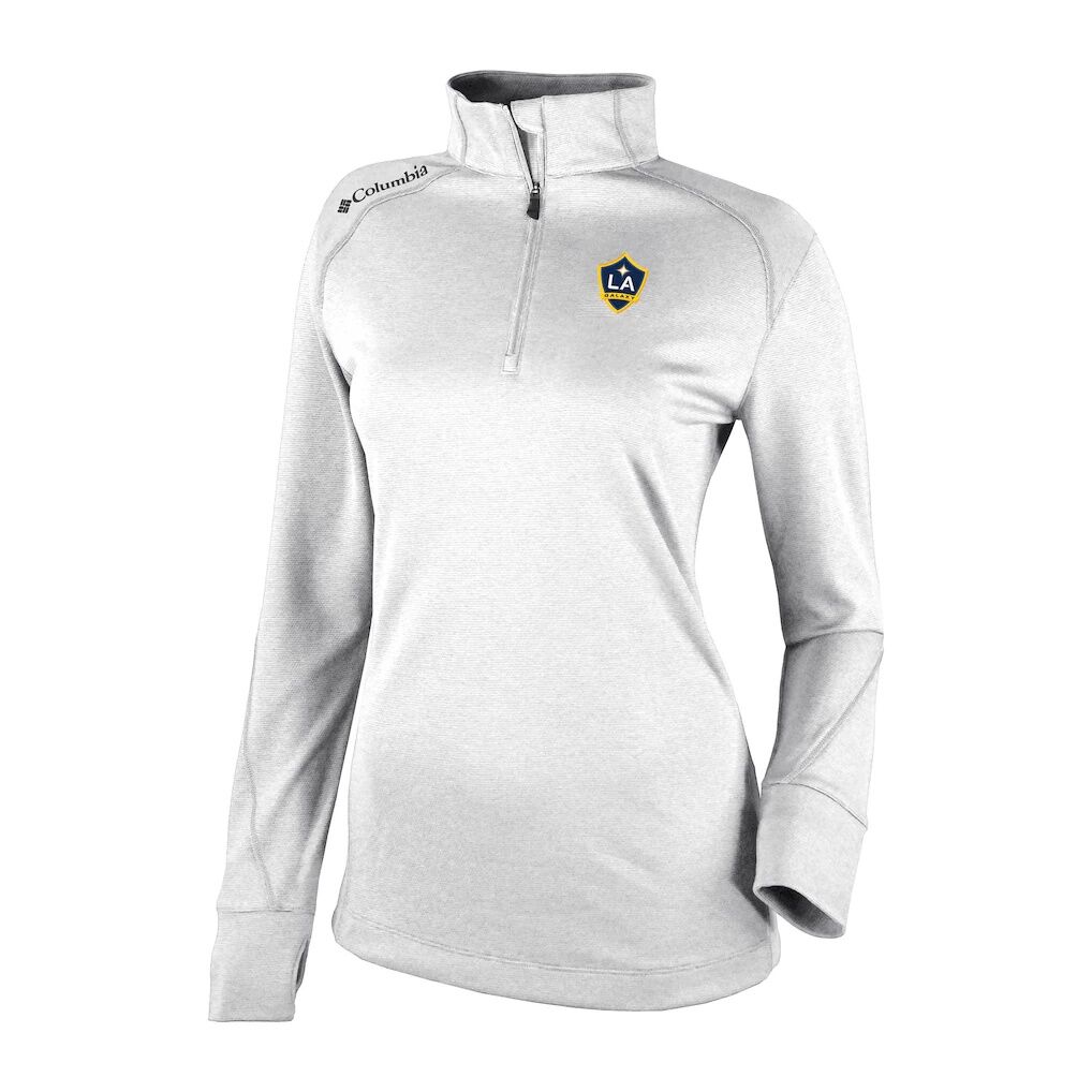 LA Galaxy Columbia Women's Omni-Wick Shotgun 2.0 Quarter-Zip Pullover