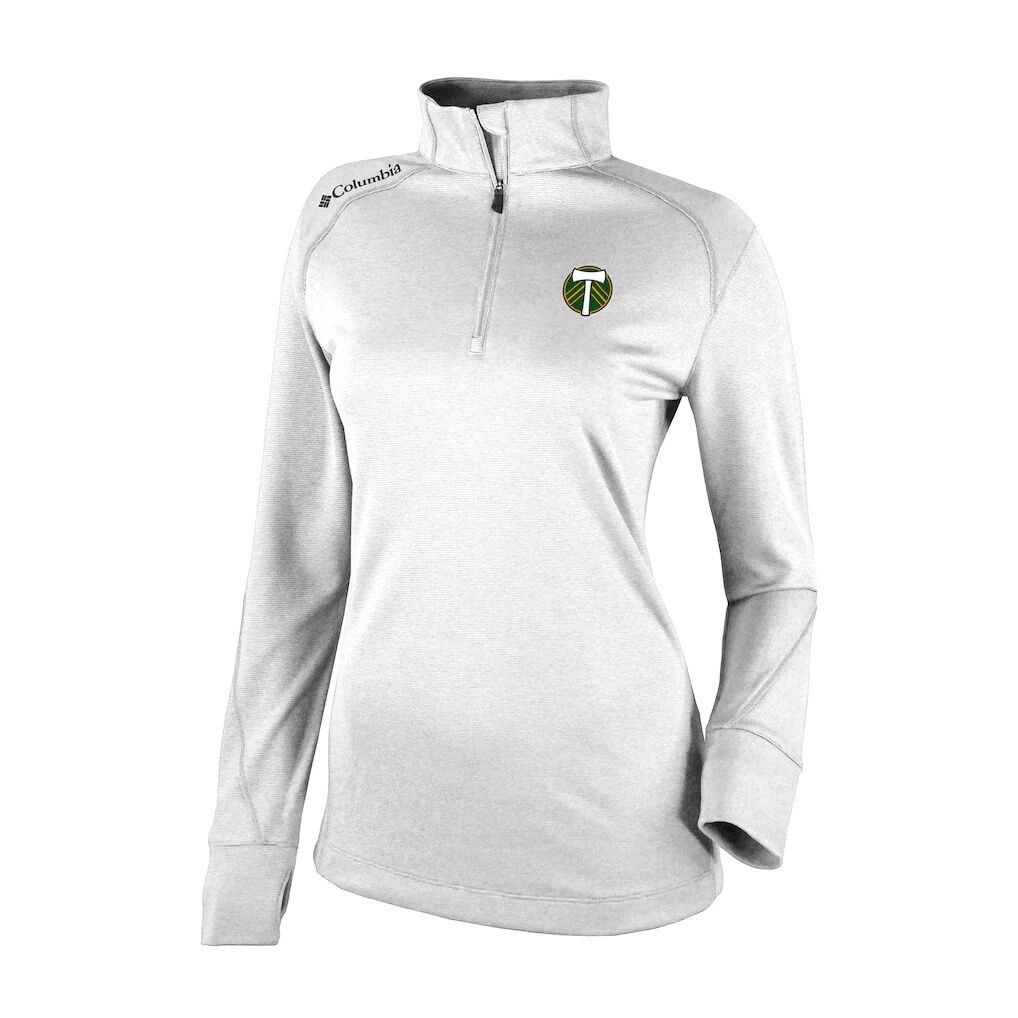Portland Timbers Columbia Women's Omni-Wick Shotgun 2.0 Quarter-Zip Pullover