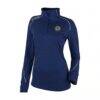 Philadelphia Union Columbia Women's Omni-Wick Shotgun 2.0 Quarter-Zip Pullover - Navy - Front View