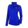 Real Salt Lake Columbia Women's Omni-Wick Shotgun 2.0 Quarter-Zip Pullover - Blue - Front View