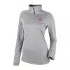 Colorado Rapids Columbia Women's Omni-Wick Shotgun 2.0 Quarter-Zip Pullover - Gray - Front View