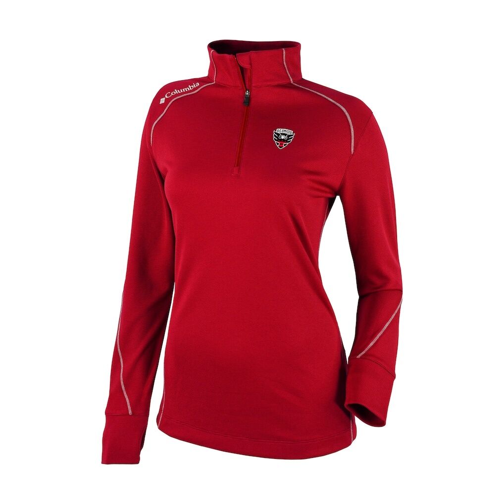 D.C. United Columbia Women's Omni-Wick Shotgun 2.0 Quarter-Zip Pullover