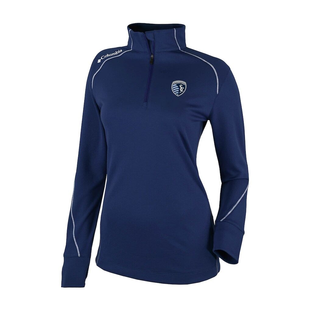 Sporting Kansas City Columbia Women's Omni-Wick Shotgun 2.0 Quarter-Zip Pullover
