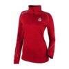 Toronto FC Columbia Women's Omni-Wick Shotgun 2.0 Quarter-Zip Pullover - Red - Front View