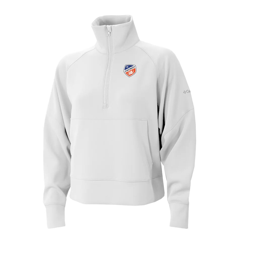 FC Cincinnati Columbia Women's Wickhams Hills Raglan Omni-Wick Half-Zip Pullover