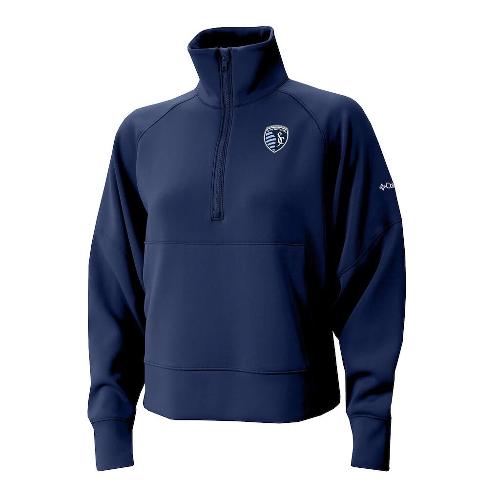 Sporting Kansas City Columbia Women's Wickhams Hills Raglan Omni-Wick Half-Zip Pullover