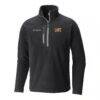 LAFC Columbia Women's Fast Trek III Half-Zip Fleece Pullover - Black - Front View
