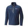 FC Dallas Columbia Women's Fast Trek III Half-Zip Fleece Pullover - Navy - Front View