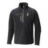 Columbus Crew Columbia Women's Fast Trek III Half-Zip Fleece Pullover - Black - Front View