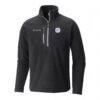 Chicago Fire Columbia Women's Fast Trek III Half-Zip Fleece Pullover - Black - Front View
