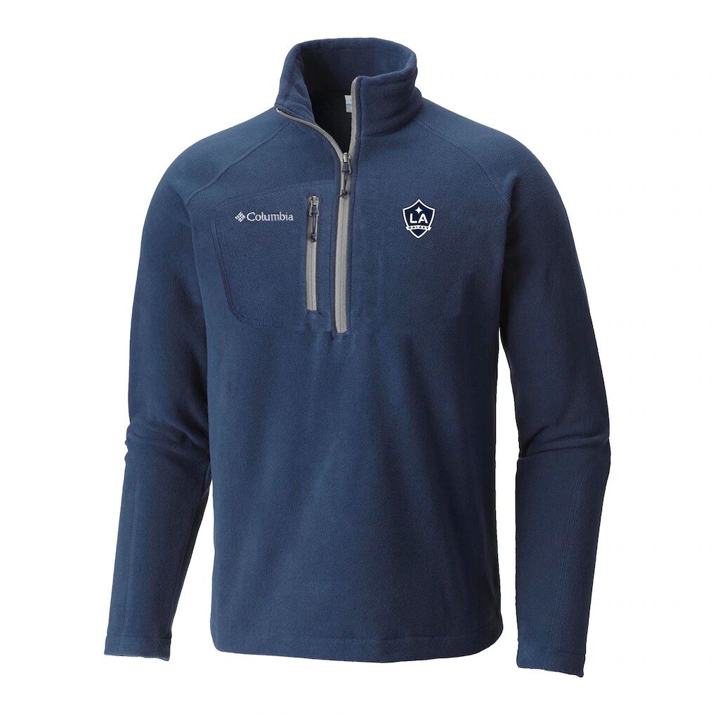 LA Galaxy Columbia Women's Fast Trek III Half-Zip Fleece Pullover