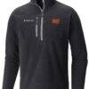 Houston Dynamo FC Columbia Women's Fast Trek III Half-Zip Fleece Pullover - Black - Front View