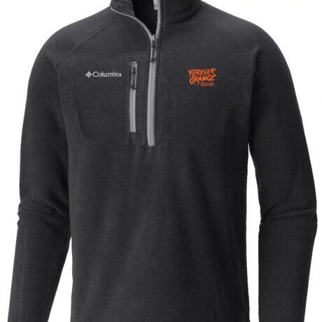 Houston Dynamo FC Columbia Women's Fast Trek III Half-Zip Fleece Pullover - Black - Front View
