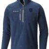 Sporting Kansas City Columbia Women's Fast Trek III Half-Zip Fleece Pullover - Navy - Front View