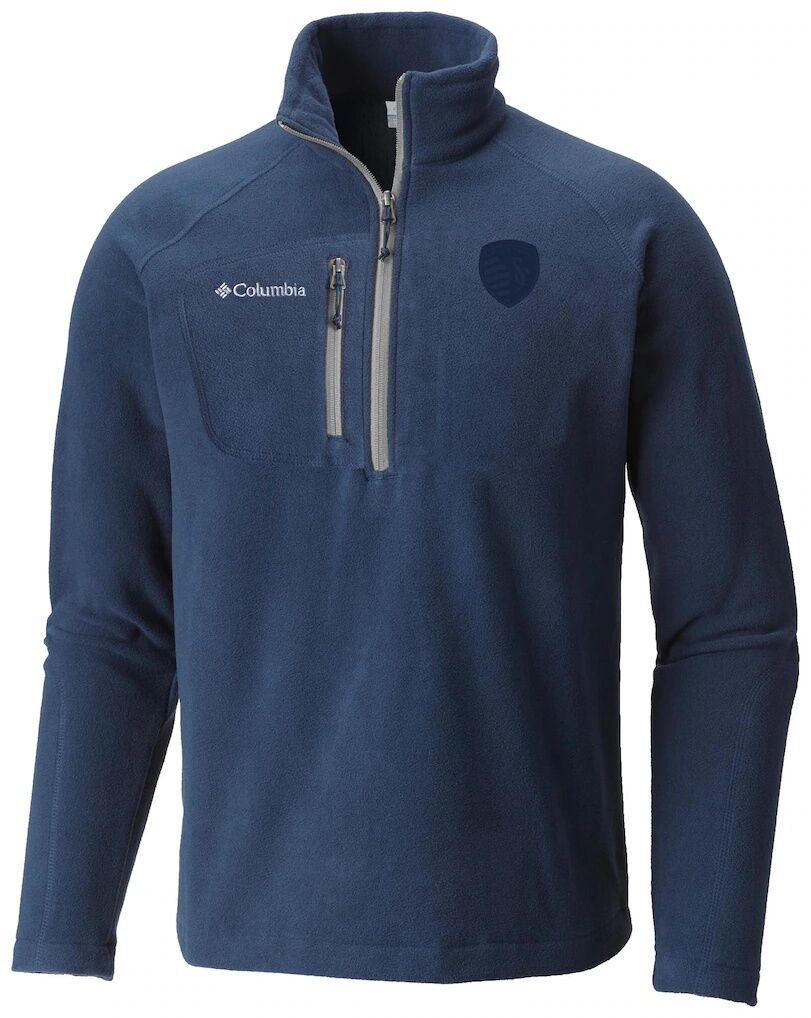 Sporting Kansas City Columbia Women's Fast Trek III Half-Zip Fleece Pullover